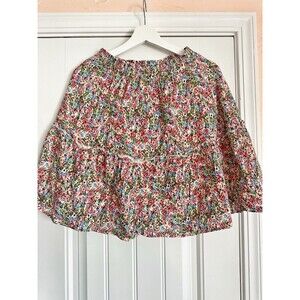 Next Trend Size 28 Mini Ruffle Floral Multicolor Lined Skirt Made In‎ Turkey